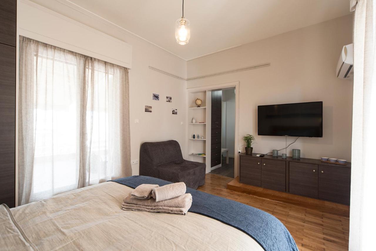 Apartmán El Greco Bright, Airy Penthouse In Trendy Petralona Atény
