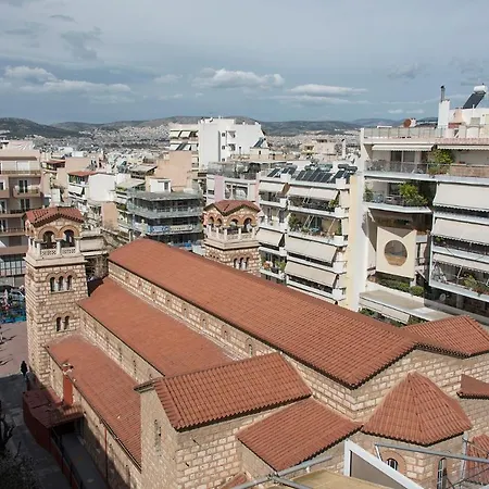 El Greco Bright, Airy Penthouse In Trendy Petralona Apartment Athens Exterior photo