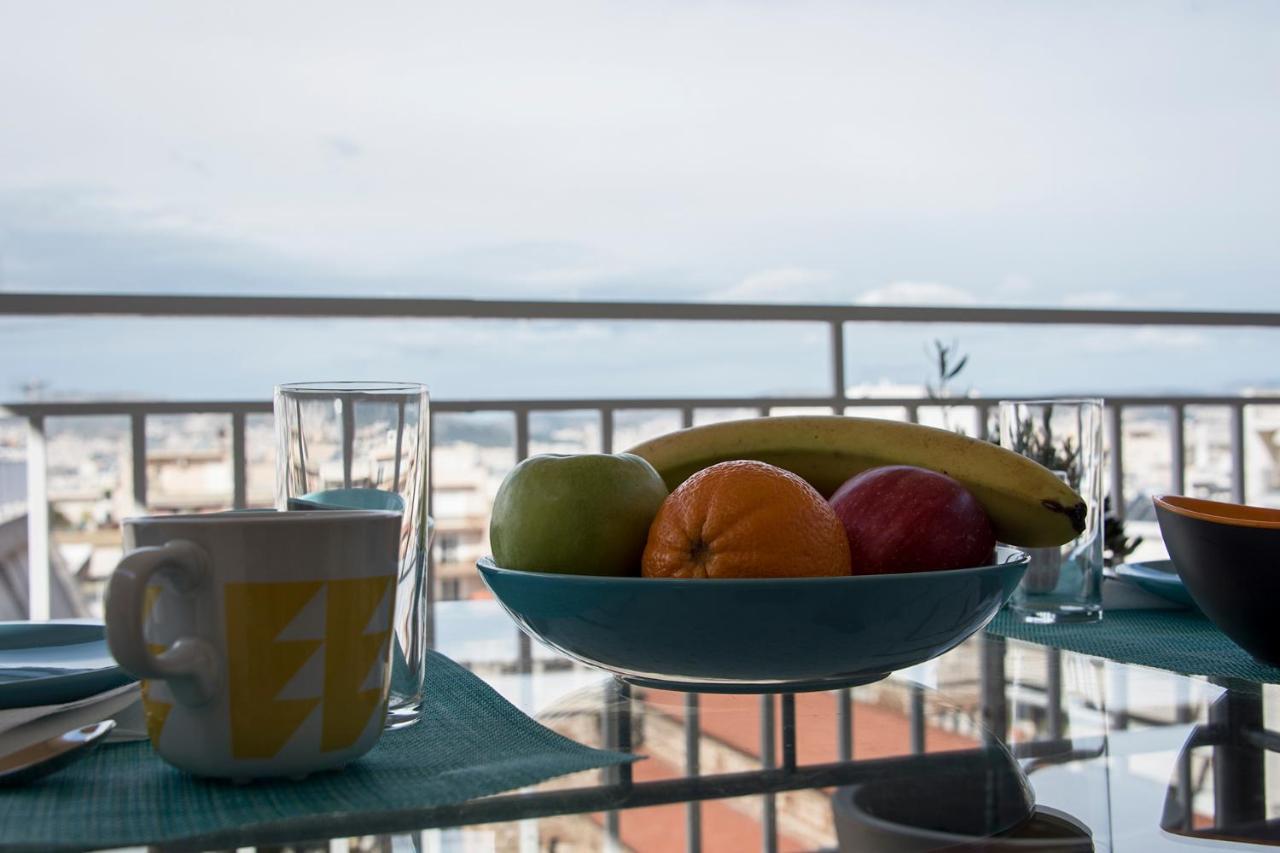 Apartment El Greco Bright, Airy Penthouse In Trendy Petralona Athen